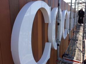 看板の種類 カルプ文字サイン　前橋　不動産