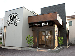 店舗外壁　美容院